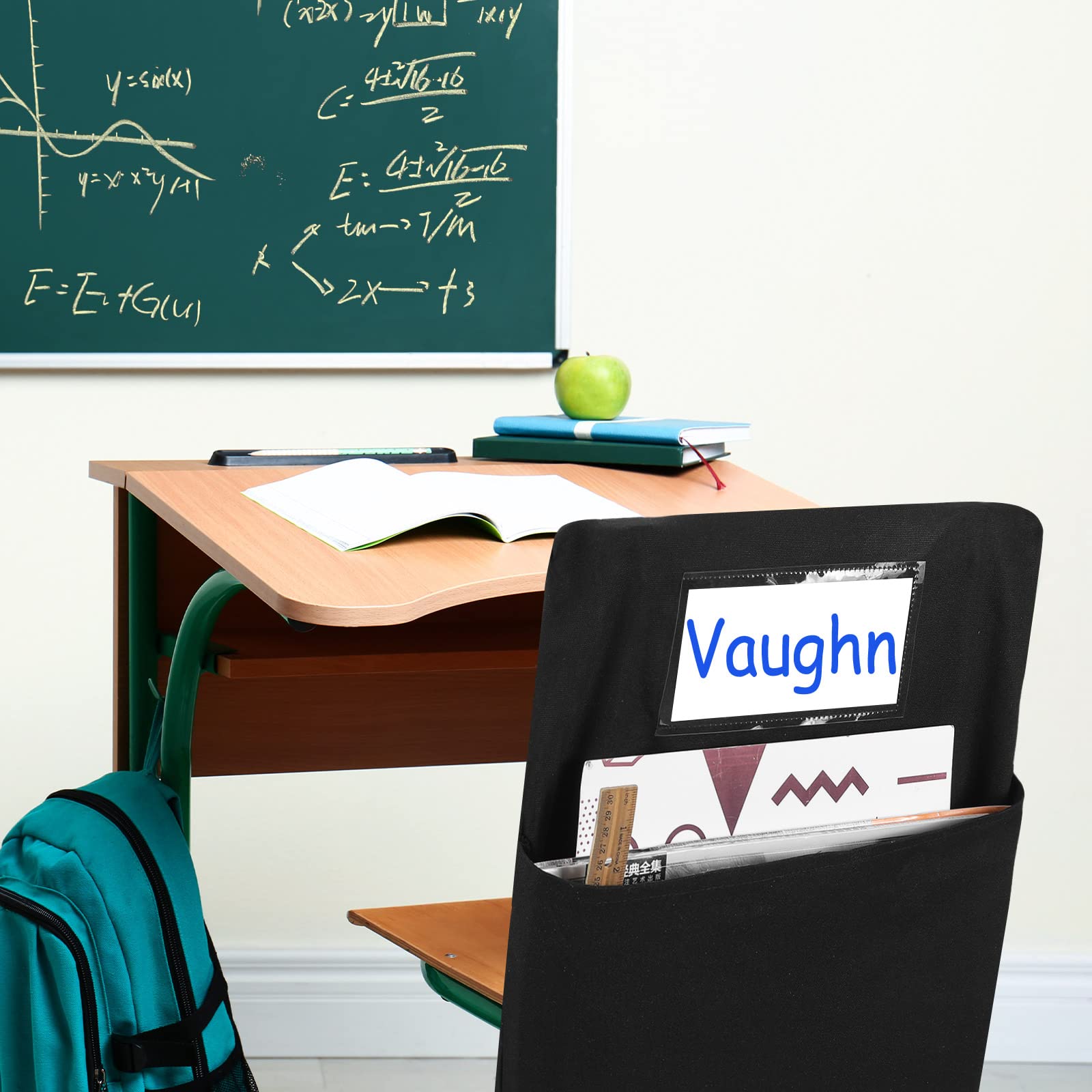 16 x 17 Inch Pocket Chart Seat Back Organizer Classroom